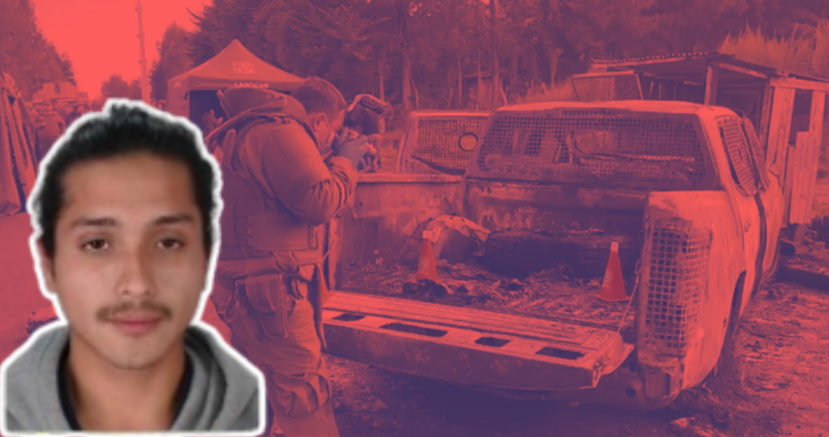 Carabineros pide ayuda para hallar a Tomás Antihuen por triple homicidio de policías en Cañete