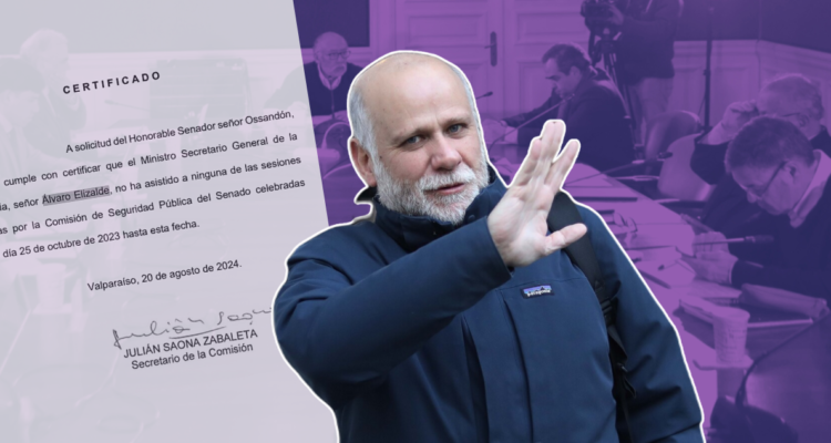 Revelan ausencia total de ministro Elizalde en sesiones de Comisión de Seguridad del Senado desde 2023