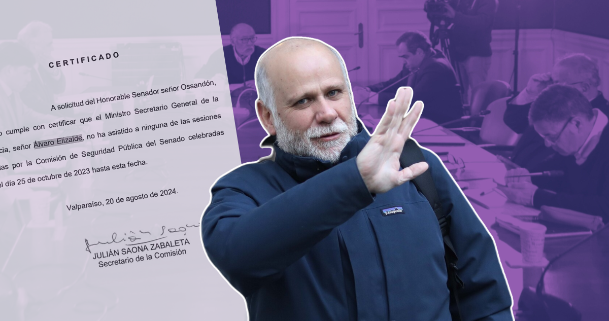 Revelan ausencia total de ministro Elizalde en sesiones de Comisión de Seguridad del Senado desde 2023