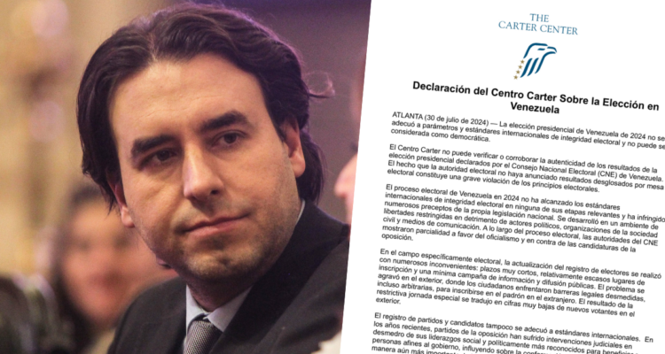 Centro Carter expondrá informe sobre elecciones en Venezuela en Comisión de RREE de la Cámara