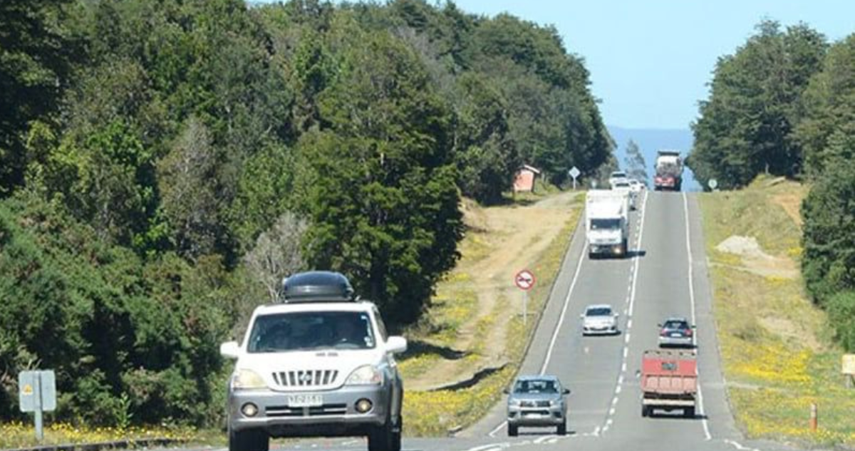 Imagen de referencia por proyecto de doble vía Freire-Villarrica