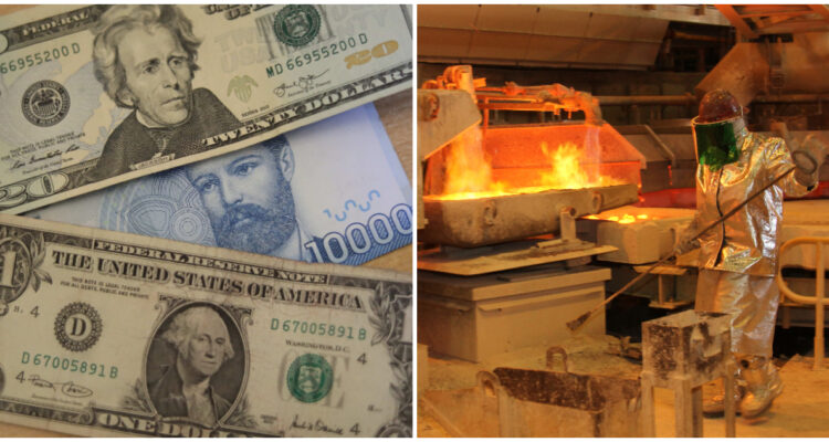 El dólar parte la semana con nuevas bajas y el cobre sigue registrando repuntes