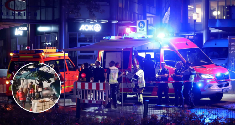Reportan varios muertos y heridos tras atentado durante festival en Alemania
