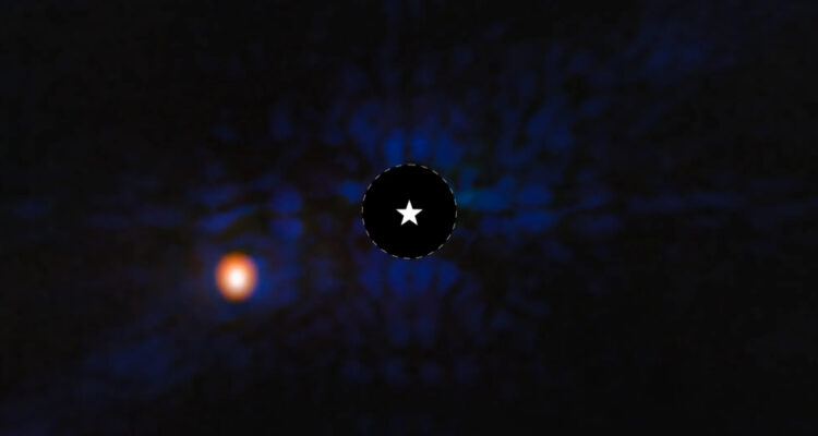 Exoplaneta Epsilon Indi Ab fotografiado por el James Webb