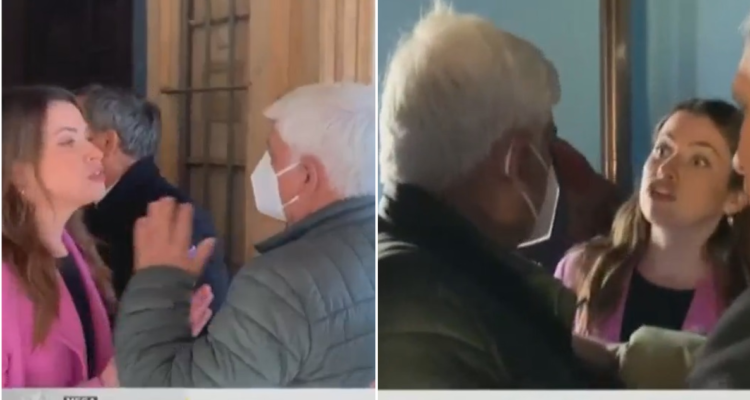 Agresión a equipo de Mega