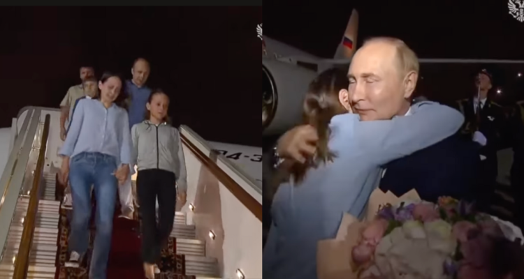 Los espías rusos recibidos por Putin
