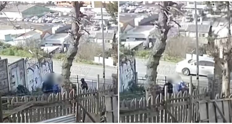 Revelan momento en que estudiante es baleado por otro en Lota