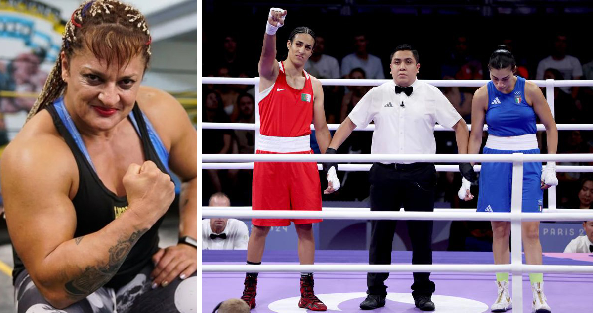 Argentina campeona seis veces del mundo salió en defensa de boxeadora Imane Khelif.