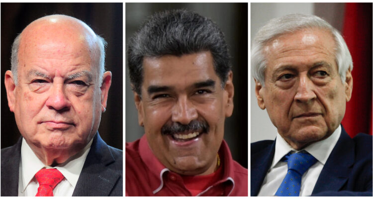 Insulza, Maduro y Muñoz