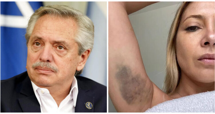 Alberto Fernández y Fabiola Yáñez