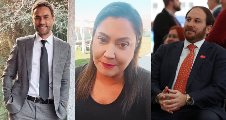 Álvaro Gómez, Denisse Campos y Max Luksic, en referencia a famosos candidatos a elecciones 2024