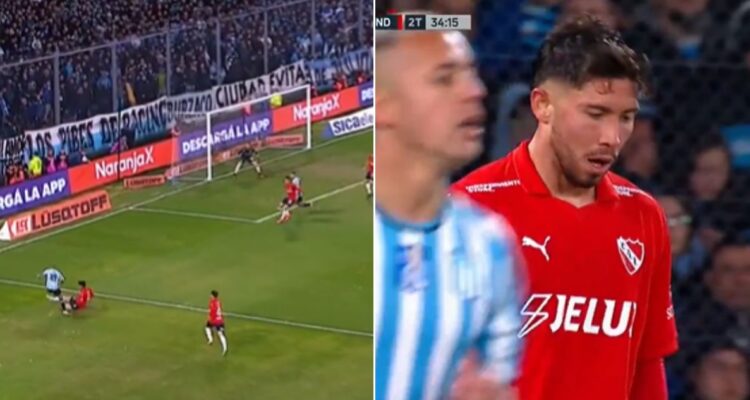Felipe Loyola brilló en el clásico de Avellaneda defendiendo a Independiente ante Racing