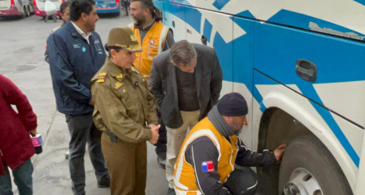 Previo a Fiestas Patrias: fiscalizaciones en Terminal de Buses de Estación Central por interferiado