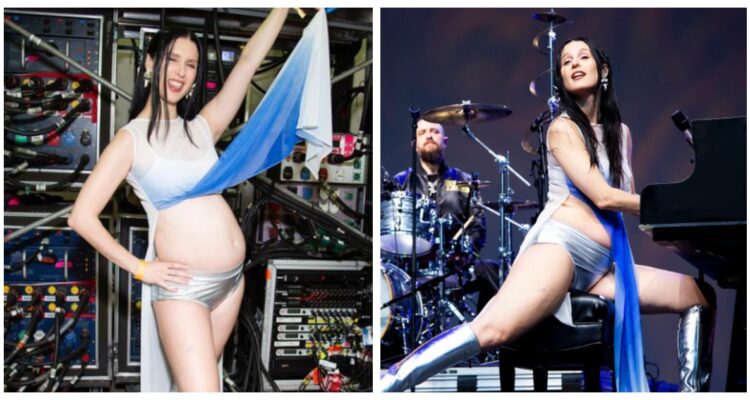 Francisca Valenzuela festejó embarazada el debut de su festival Ruidosa en EE.UU