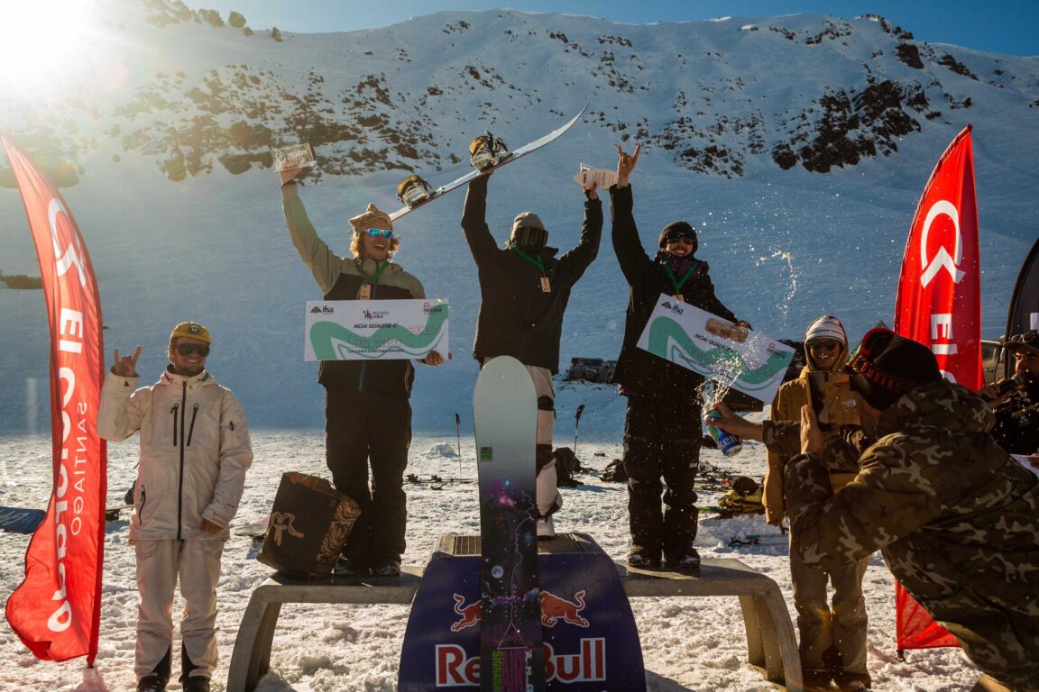 Cierre estelar del Freeride Andes Week.