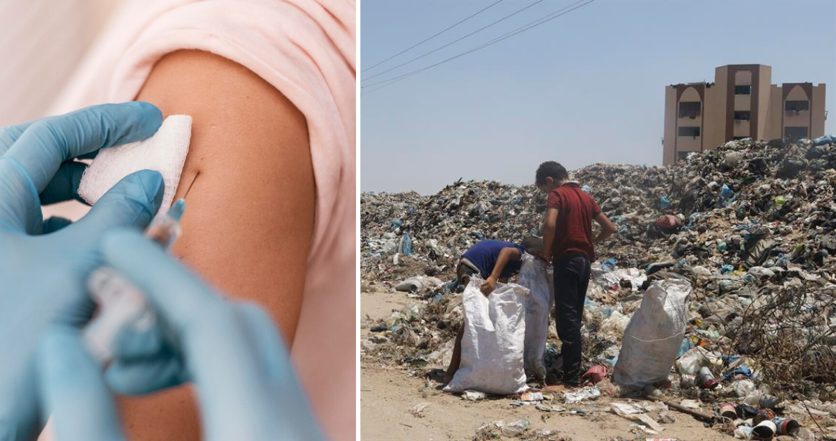 vacunas polio Gaza