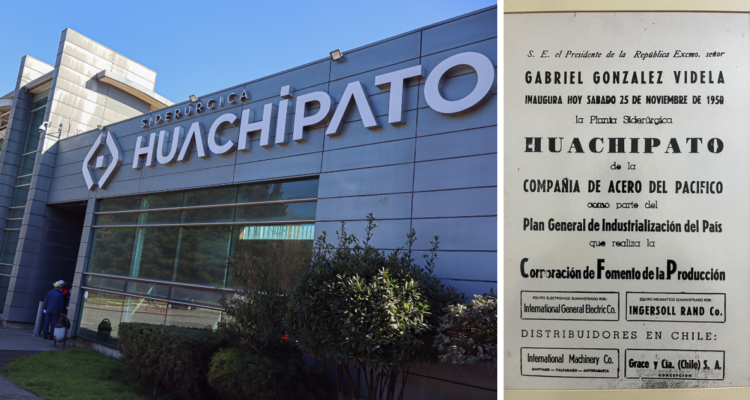 Frontis de Huachipato por palabras de su gerente