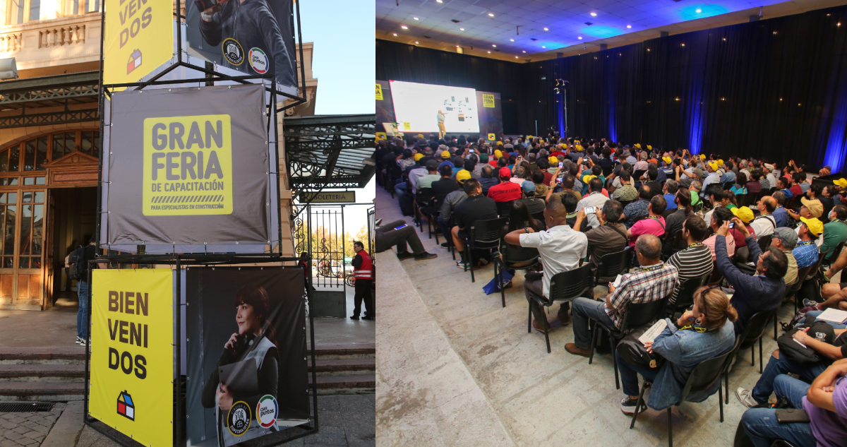 Gran Feria de Capacitación de Sodimac revela programa completo para su mega evento en Estación Mapocho