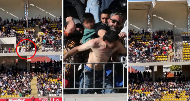 Hincha de La U fue atacado en masa por fanáticos coquimbanos.