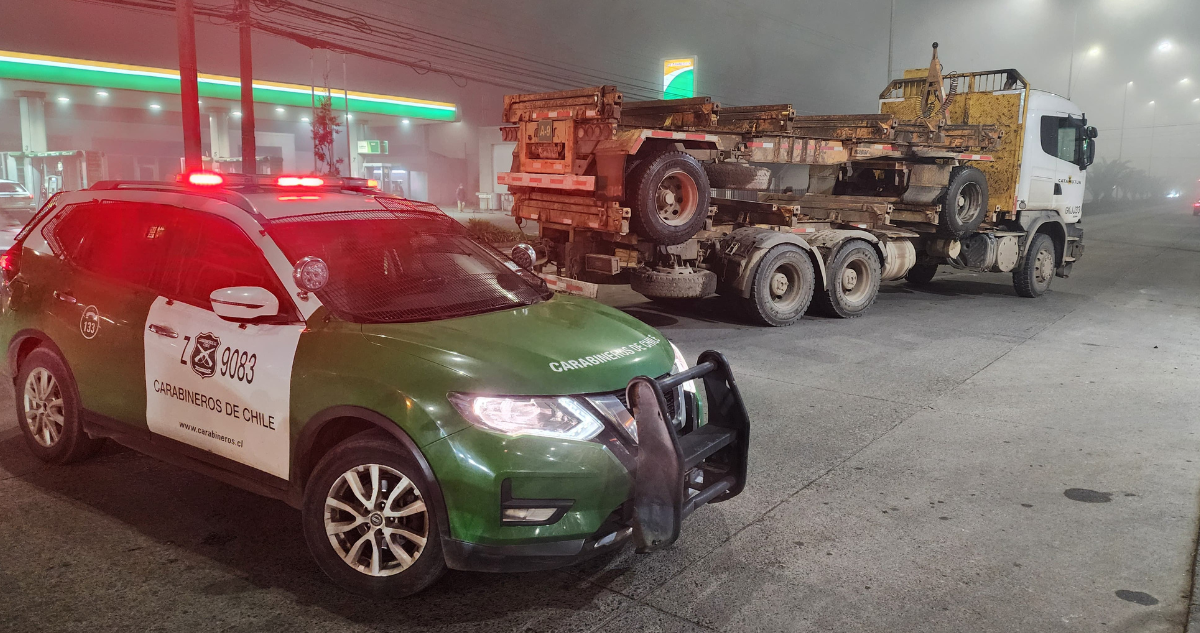 hombre muere tras ser atropellado por camión en valdivia