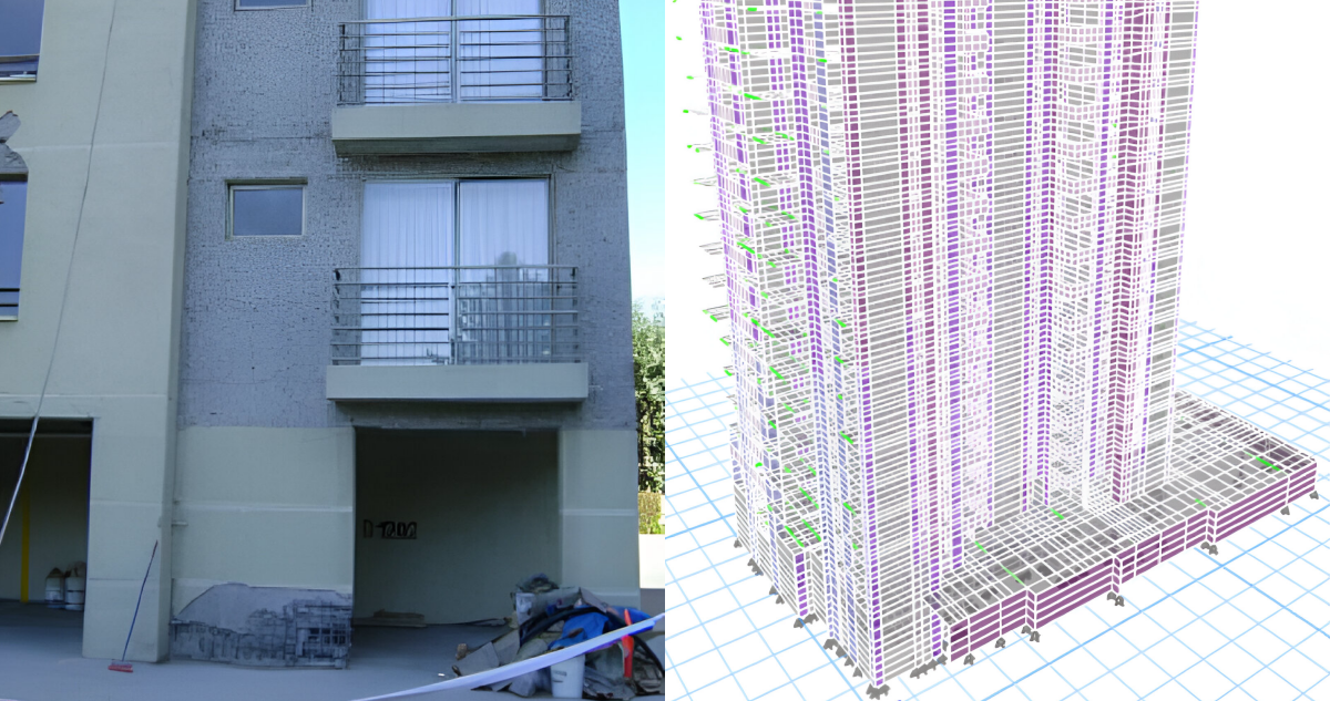 Investigcación del Idiem de la U. de Chile analiza daños tras terremotos del 27F en edificio de Viña