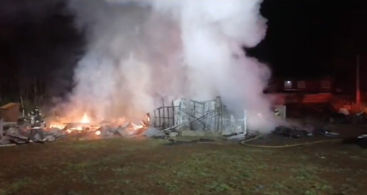 Matrimonio muere en incendio de vivienda en Cañete.