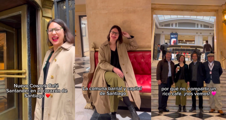 Al estilo TikTok: Irací Hassler promociona nuevo café del Banco Santander y responde a críticas