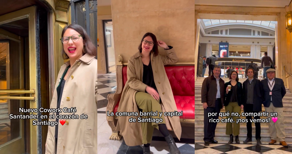 Al estilo TikTok: Irací Hassler promociona nuevo café del Banco Santander y responde a críticas