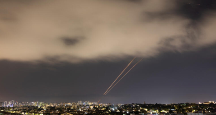 Drones y misiles iraníes interceptados en Israel el 14 de abril