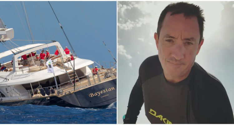 Imagen de archivo del yate Bayesian | El capitán James Cutfield