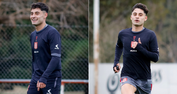 Javier Altamirano vuelve a la actividad tras 5 meses de su episodio de convulsión en Estudiantes de La Plata.