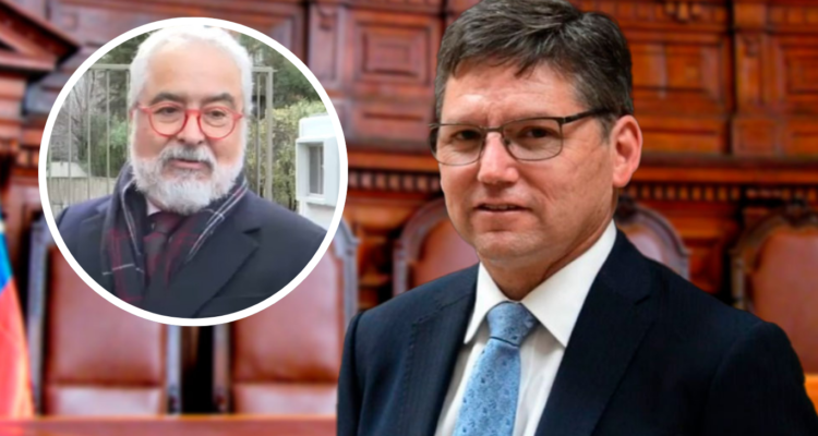 En la imagen, el ministro de la Corte Suprema, Jean Pierre Matus, quien debió declarar en calidad de testigo ante Fiscalía en investigación por Caso Audio, ligado a Luis Hermosilla.