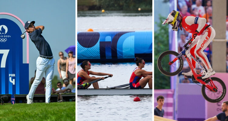 Varios atletas del Team Chile compiten este viernes 2 de agosto en París 2024.