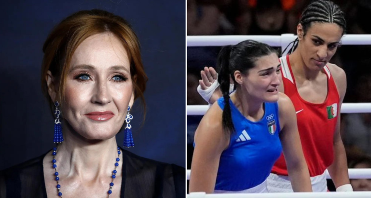 JK Rowling por caso de Imane Khelif
