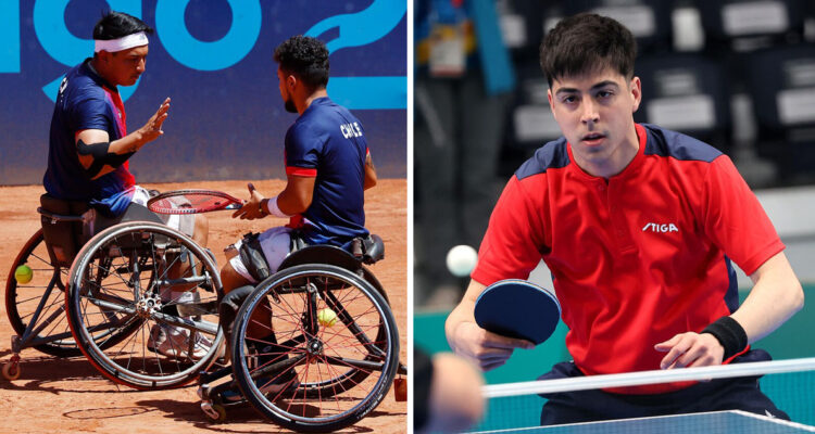 Varios chilenos compiten en Paralímpicos de París 2024 este 1 de septiembre.