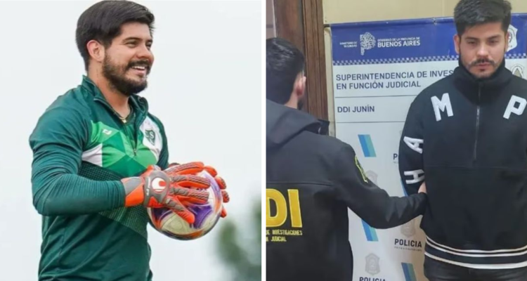 Detienen a jugador de fútbol argentino acusado de violencia de género contra expareja