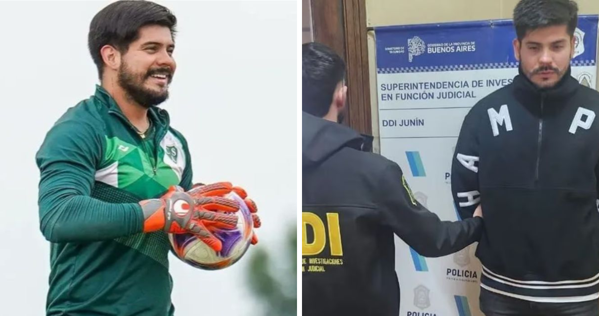 Detienen a jugador de fútbol argentino acusado de violencia de género contra expareja
