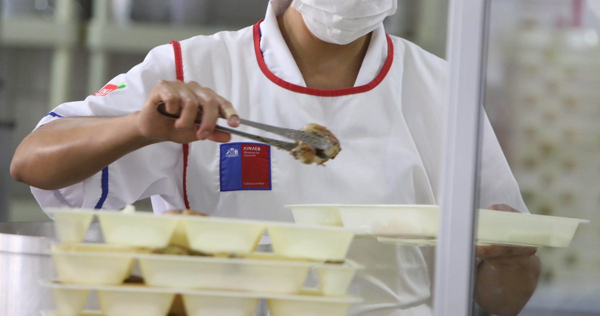 junaeb entrega de alimentos