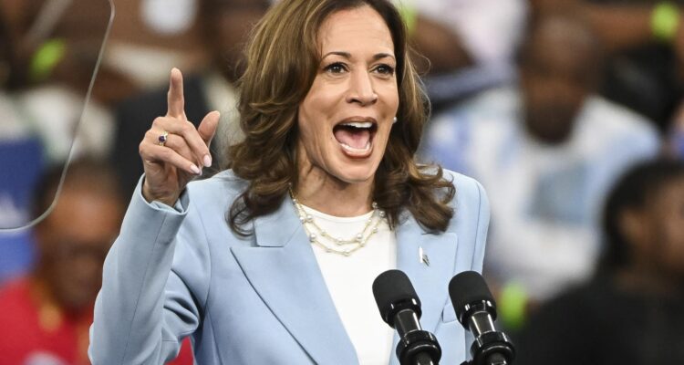 Fotografía de archivo de la vicepresidenta de Estados Unidos, Kamala Harris.