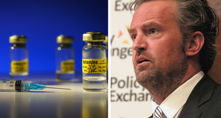 Ketamina droga Matthew Perry
