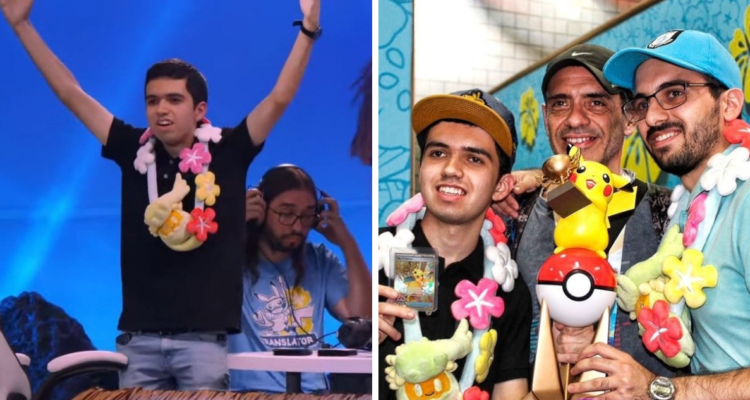 En una reciente entrevista, el campeón mundial de cartas Pokémon, Fernando Cifuentes, contó la particular historia familiar que lo liga hace años con el juego.