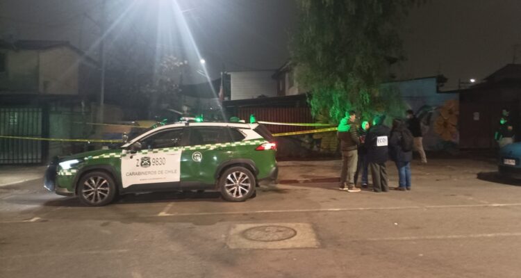 Cuarto homicidio durante este fin de semana en La Pintana: hombre es asesinado a tiros