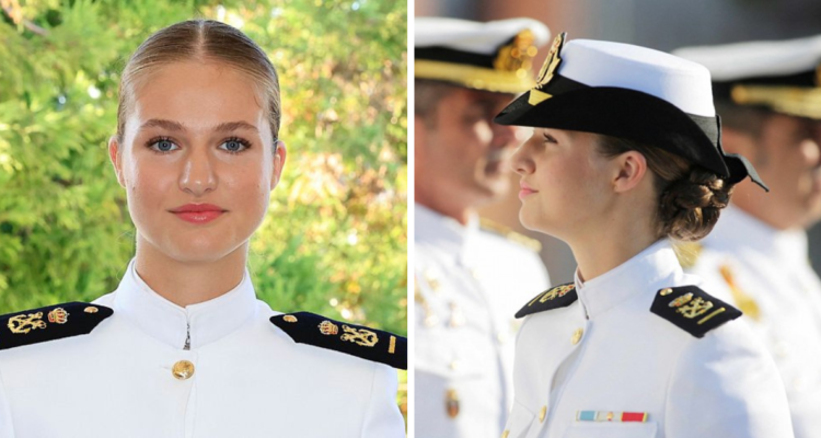 La princesa Leonor ingresó durante la jornada del jueves, a la Escuela Naval Militar de Marín en España, esta vez, sin la compañía de los reyes y su hermana.