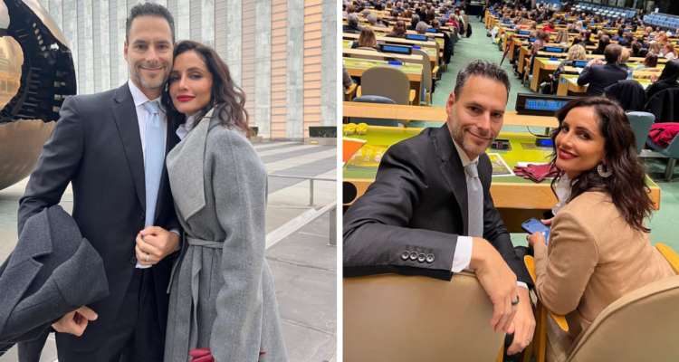 Leonor Varela junto a su exmarido, Lucas Akoskin, en referencia a su separación
