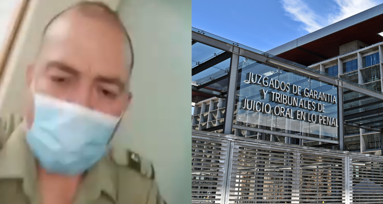 Libertad vigilada para excarabinero por agresiones en San Miguel: fue grabado golpeando a una mujer