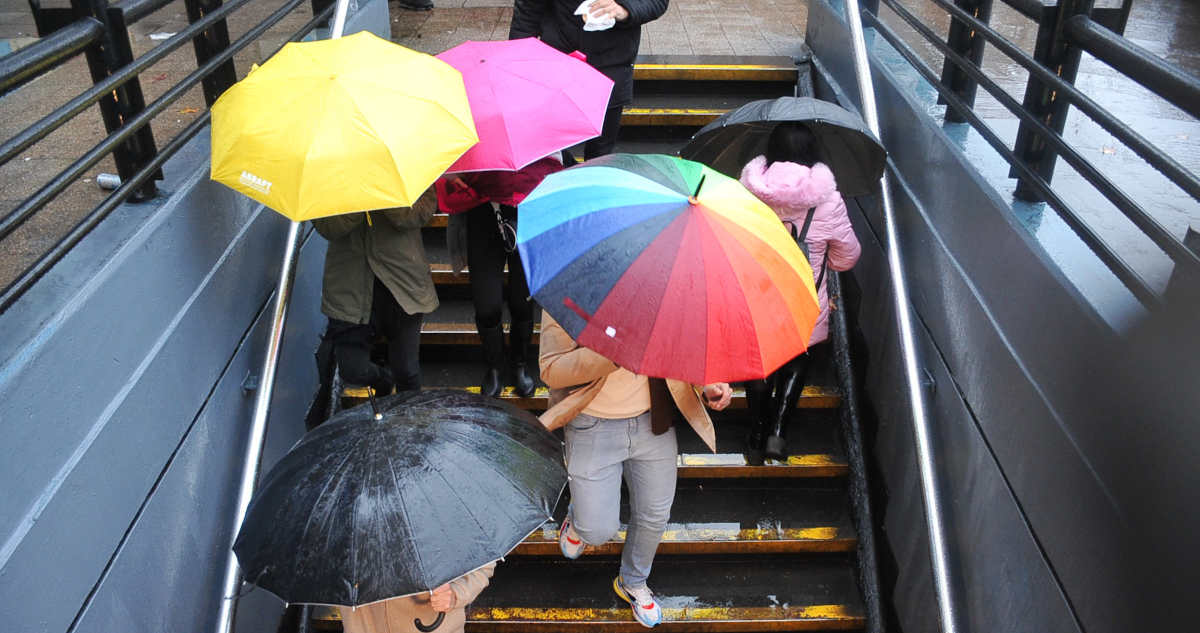 Lluvia en Santiago: Esta será la intensidad de las precipitaciones y del viento en la RM