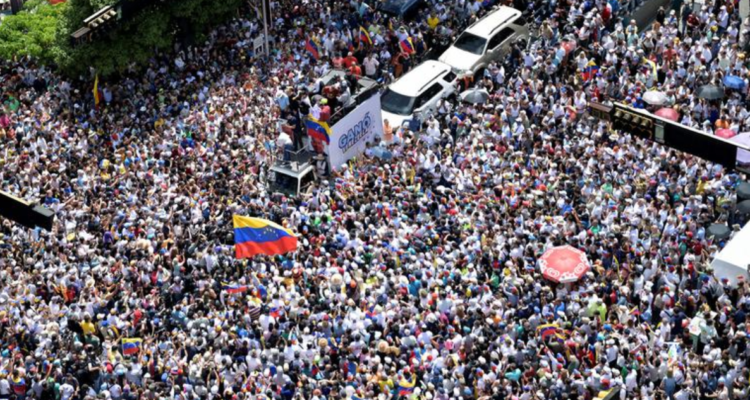 Machado califica como gran victoria jornada de masivas manifestaciones dentro y fuera de Venezuela