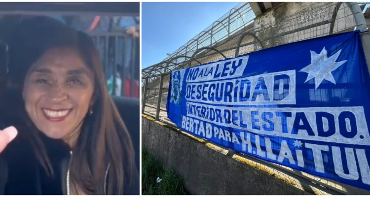 Campillai visita a Héctor Llaitul