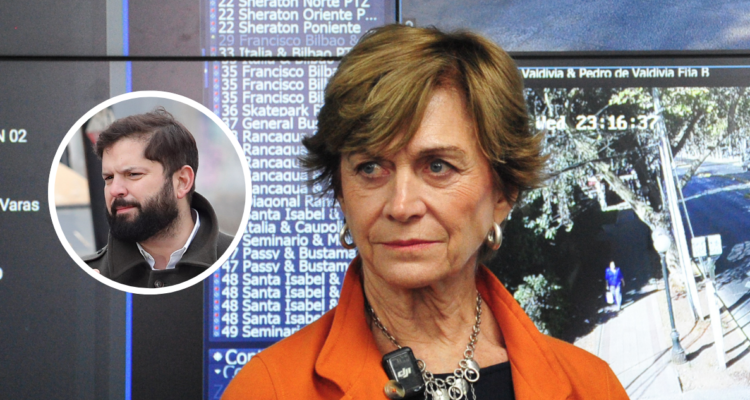 Matthei cuestiona liderazgo de Boric y afirma que “no está” abocado en crimen organizado