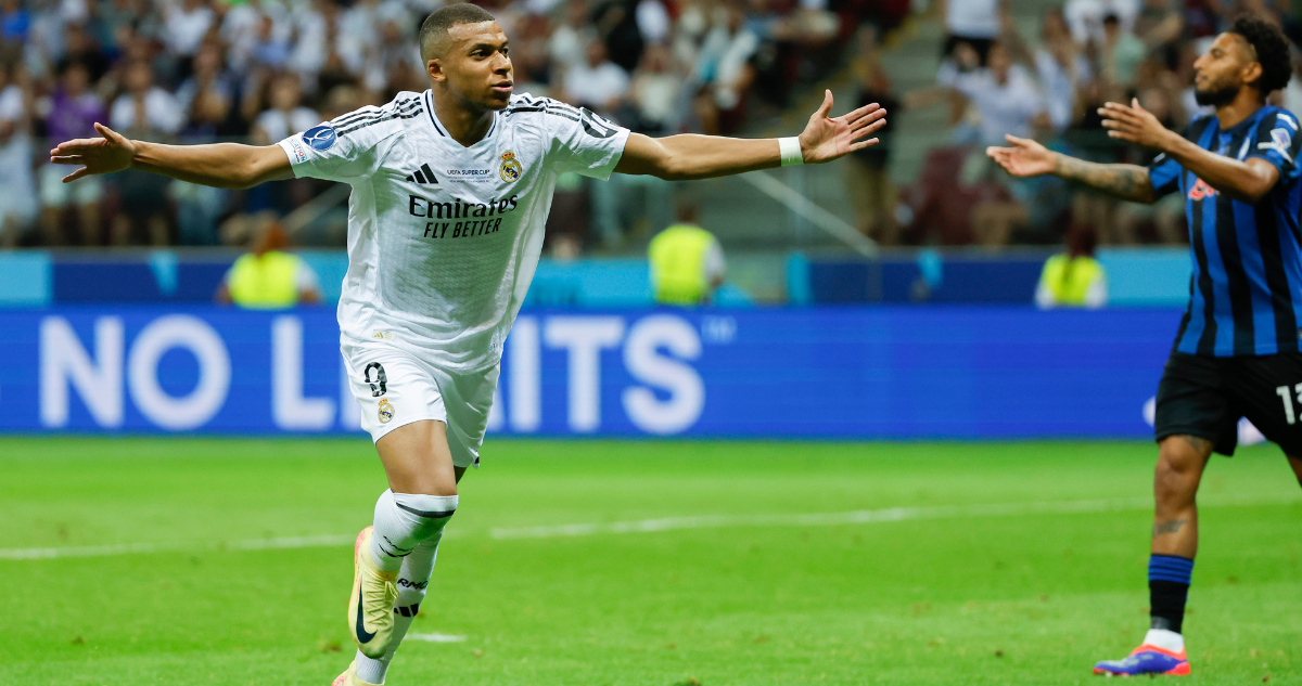 Mbappé gol Real Madrid